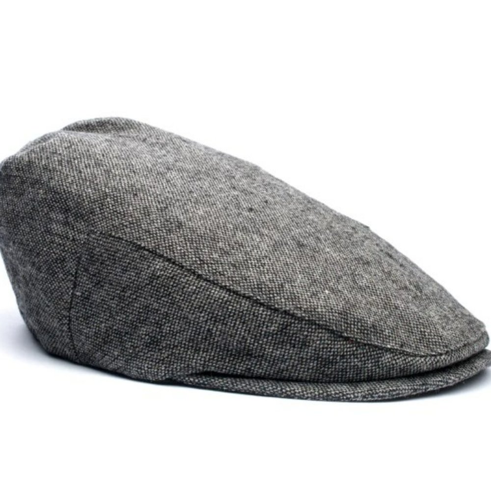 BOY'S DRIVER HAT GREY PAGE BOY CAP